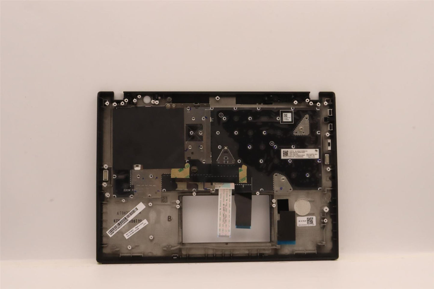 Lenovo ThinkPad T14s Gen 3 Palmrest Cover Keyboard Spanish Black 5M11H27495