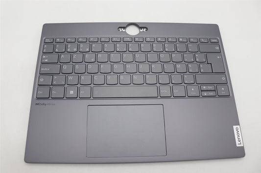 Lenovo ThinkBook G4 IRU Palmrest Cover Touchpad Keyboard Belgian Grey 5CB1L79967