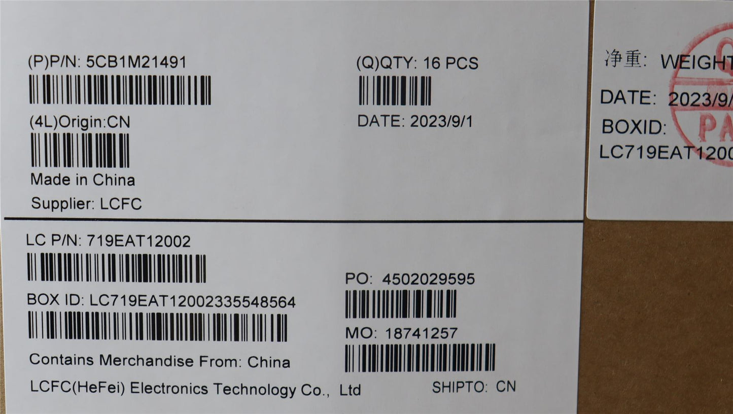 Lenovo FRU IP3_A_COVER_PLUS_SUB_ASSY 5CB1M21491