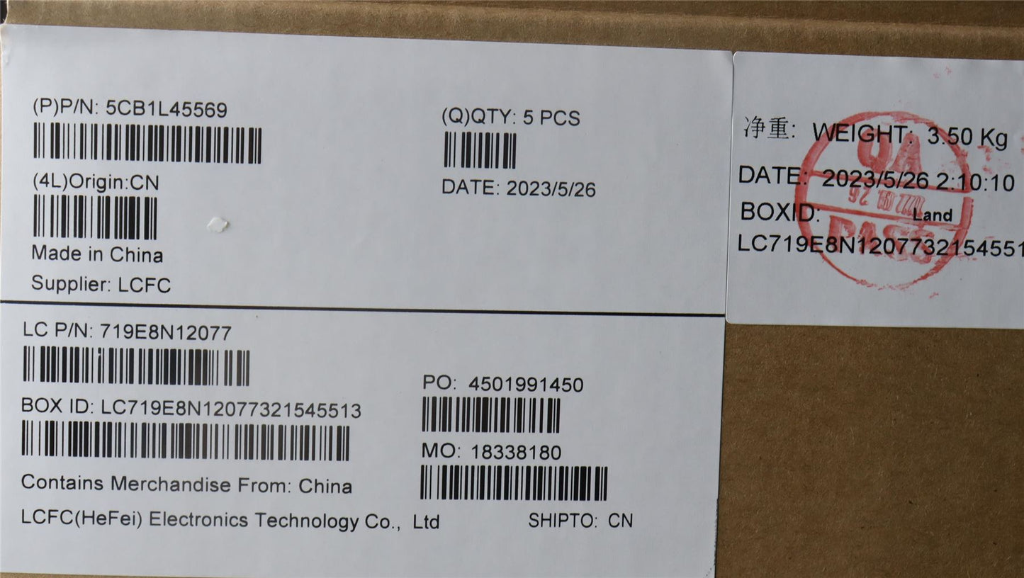 Lenovo Upper Case ASM_FRA L82X7 ABFP BL 5CB1L45569
