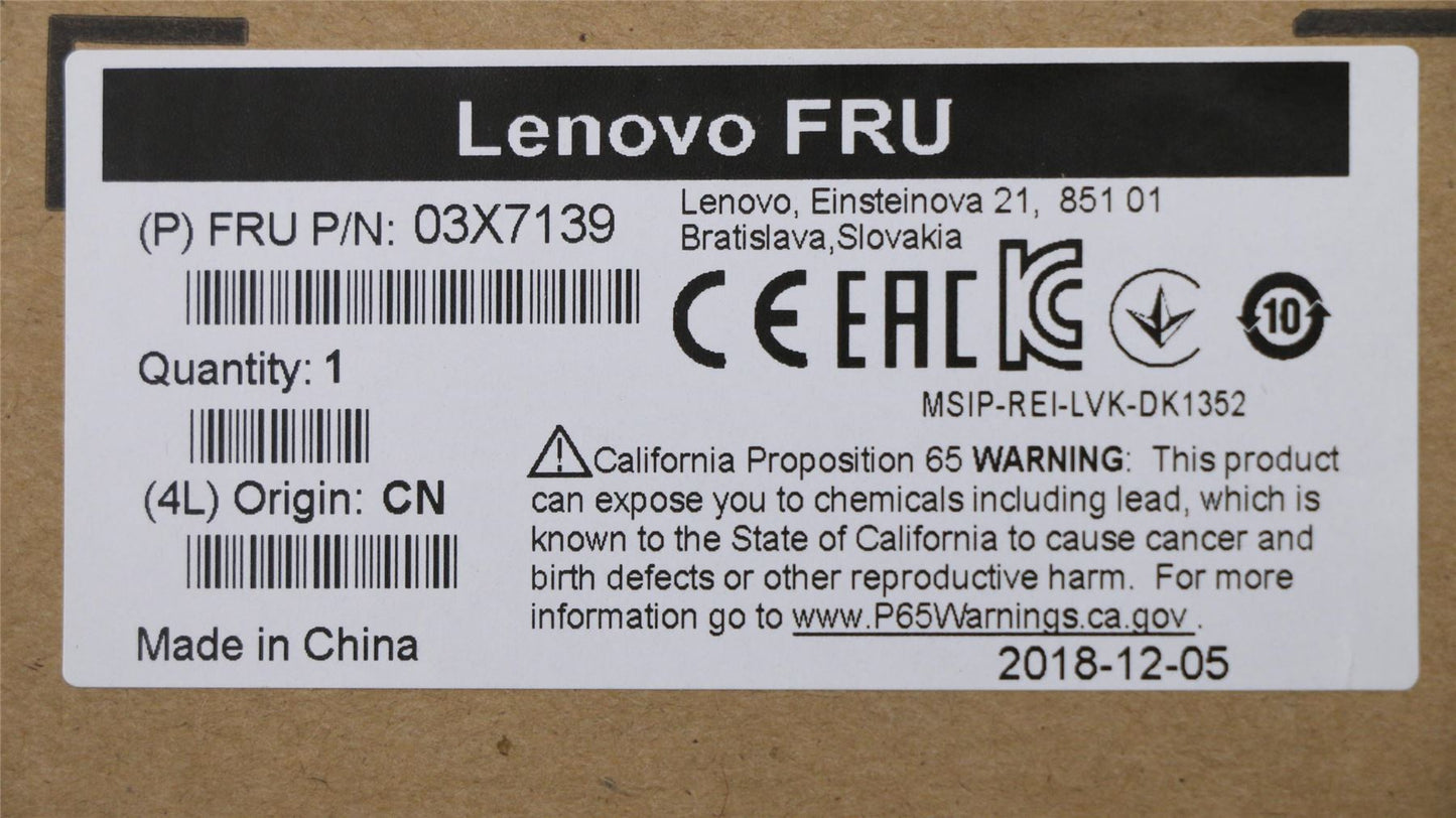 Lenovo DOCK_BO Basic dock FRU 03X7139
