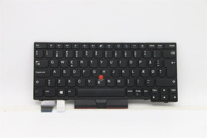 Lenovo ThinkPad L13 2 X13 Keyboard Danish Black 5N20V43300