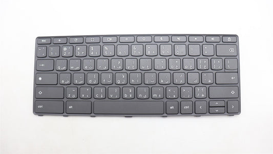 Lenovo 500e Gen 4 300e Gen4 Keyboard Arabic Grey Backlit 5N21L44015