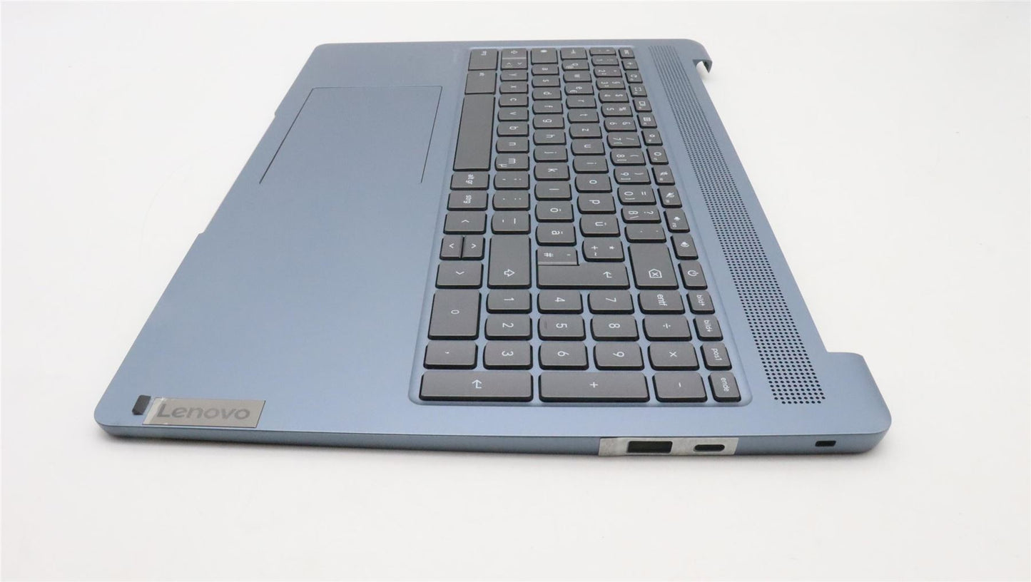 Lenovo Chrome IP 5 16IAU7 Palmrest Cover Touchpad Keyboard German 5CB1J51097