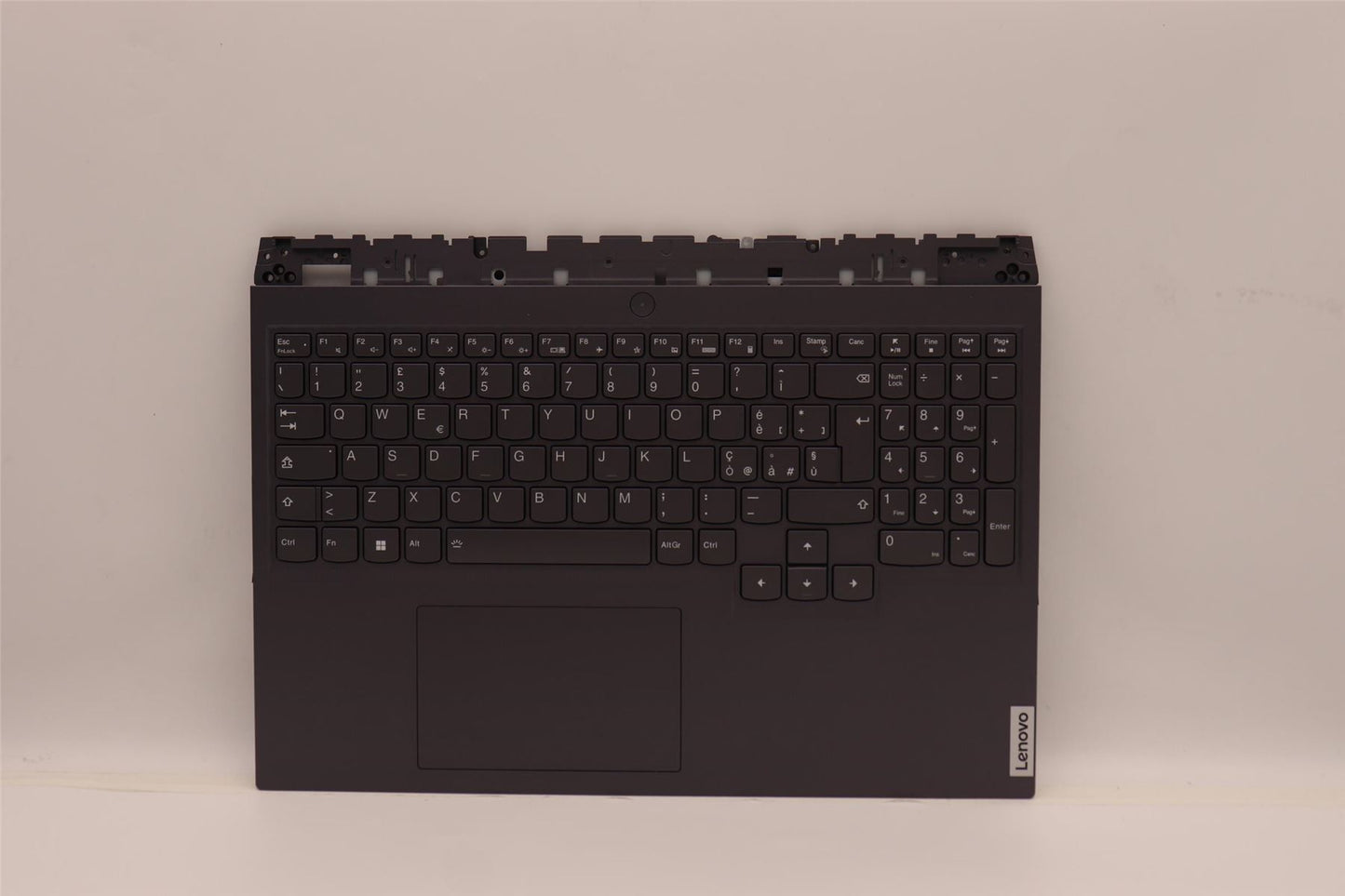 Lenovo 5 16IAH7H Palmrest Cover Touchpad Keyboard Italian Storm Grey 5CB1F38535