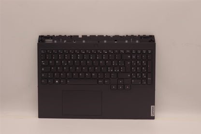 Lenovo 5 16IAH7H Palmrest Cover Touchpad Keyboard Italian Storm Grey 5CB1F38535