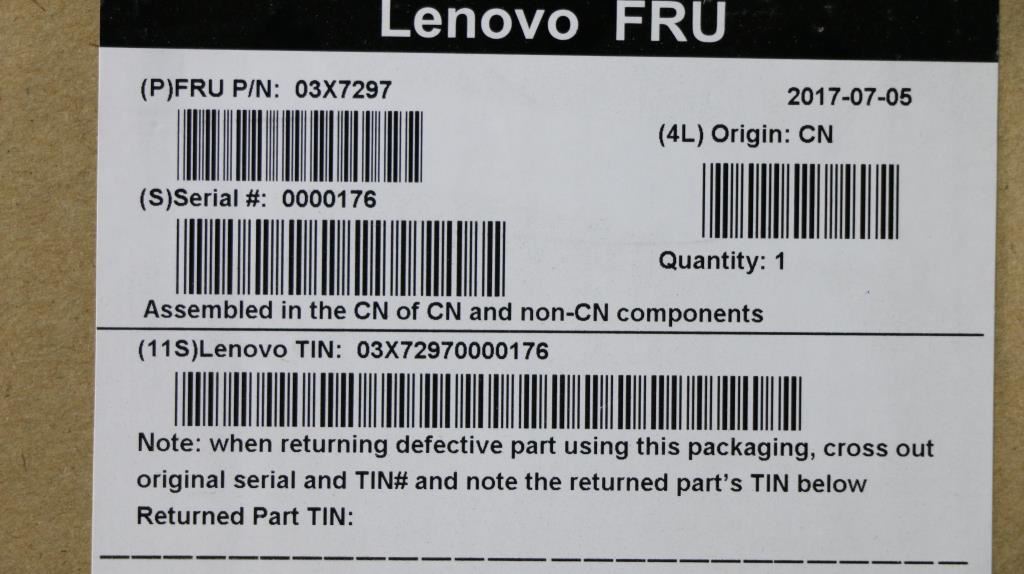 Lenovo USB Smartcard keyboard 03X7297