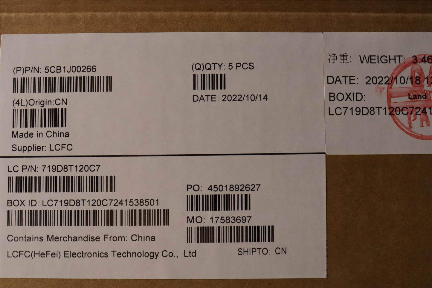 Lenovo UpperCaseASM_LASPAL82SFFP_AB_BL_PC 5CB1J00266