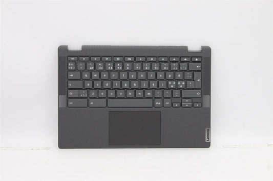 Lenovo Flex CB-13IML05 Keyboard Palmrest Top Cover Nordic Grey 5CB0Z28156