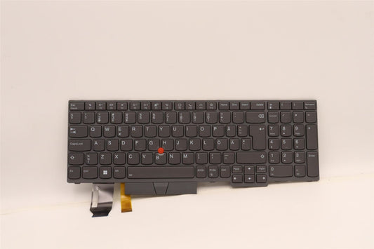 Lenovo ThinkPad T15 Gen 2 P15s Gen 2 Keyboard Swedish Finnish Grey 5N21B08472