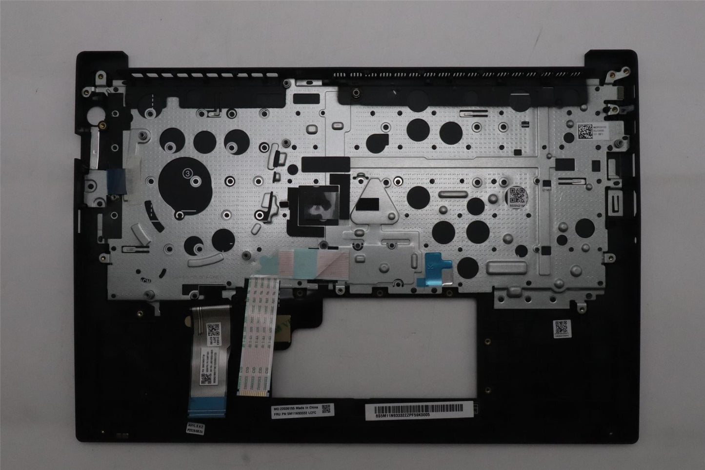 Lenovo MECH_ASM FRU KB EUROENG(TRI)US Bk 5M11N94108