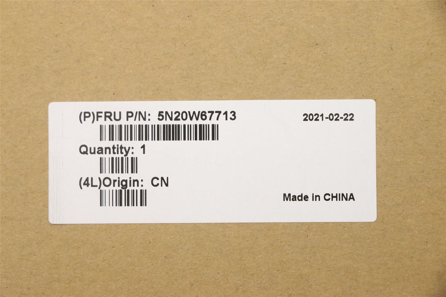 Lenovo ThinkPad L14 2 L14 Keyboard US Black 5N20W67713