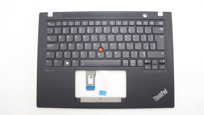 Lenovo ThinkPad T14s Gen 4 Keyboard Palmrest Top Cover Black Backlit 5M11L59331