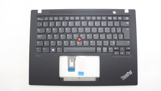 Lenovo ThinkPad T14s Gen 4 Keyboard Palmrest Top Cover Black Backlit 5M11L59331