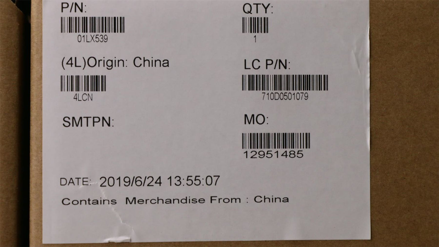Lenovo Carbon X1 5th Keyboard Palmrest Top Cover UK Black 01LX539