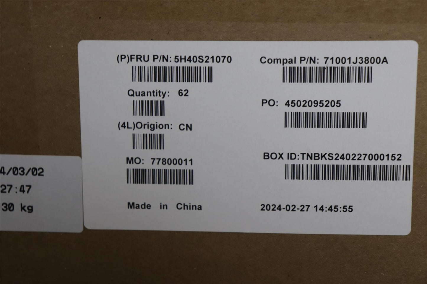 Lenovo HEATSINK Heatsink C 83D0 HUA 5H40S21070