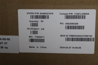 Lenovo HEATSINK Heatsink C 83D0 HUA 5H40S21070