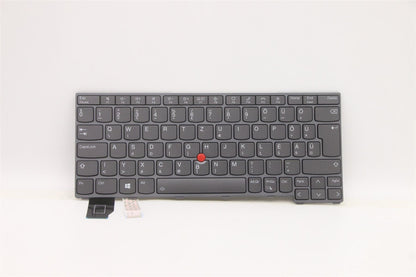Lenovo ThinkPad X13 Gen 2 Keyboard Hungarian Grey Backlit 5N21A21971