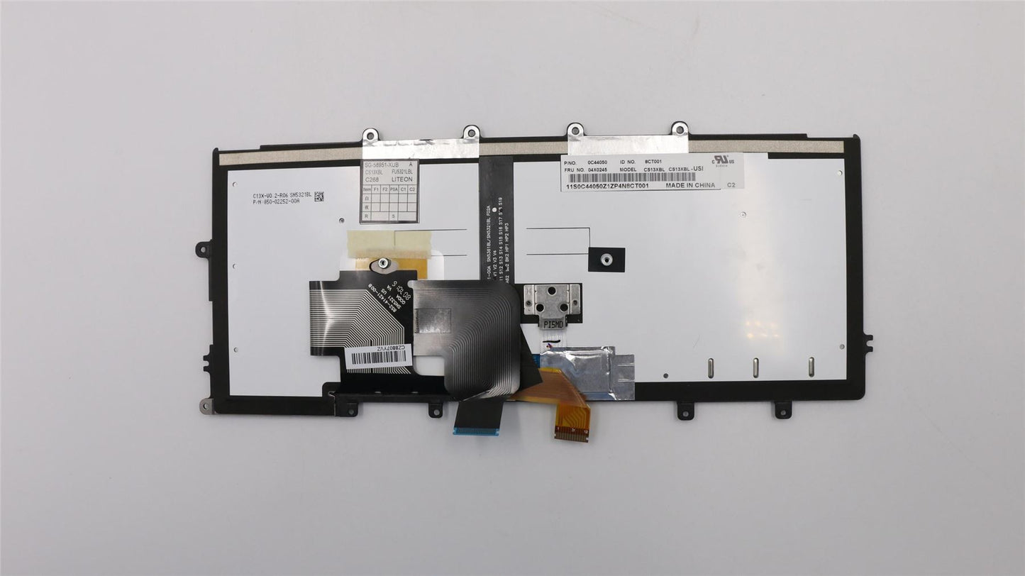 Lenovo ThinkPad X240 X250 Keyboard US International Black Backlit 04X0207