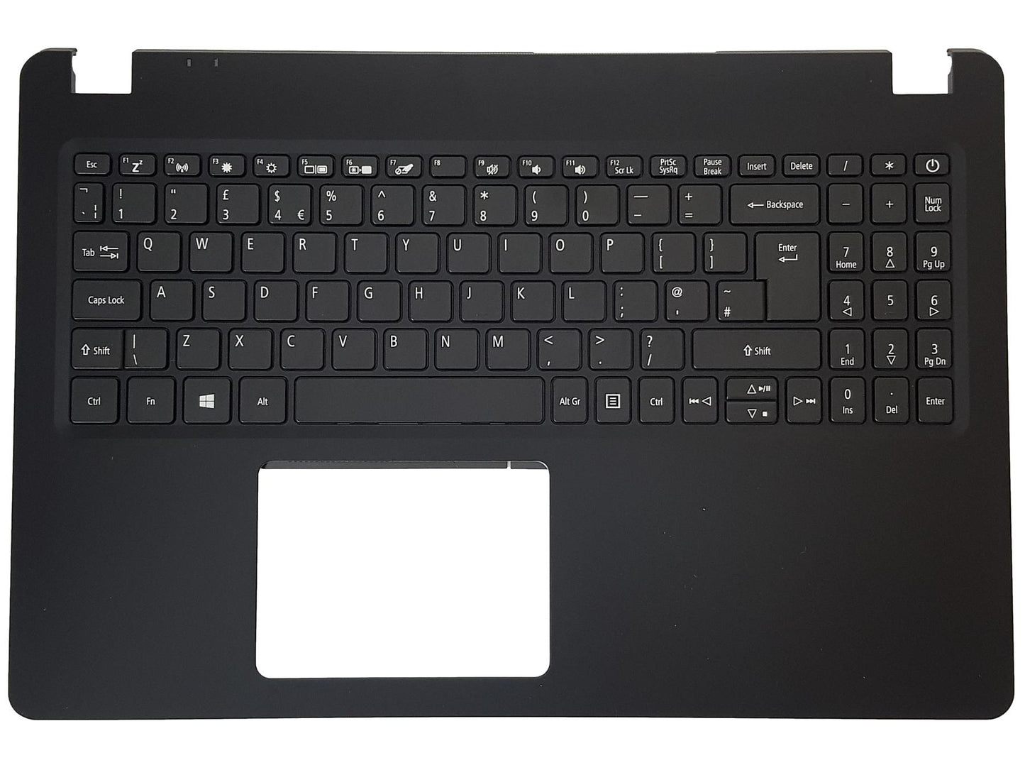 Acer Extensa EX215-52 Palmrest Cover Keyboard UK Black 6B.EG8N2.013