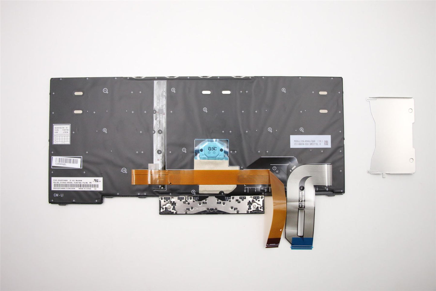 Lenovo ThinkPad T480s L390 s L380 s E490 E480 Keyboard Bulgarian Silver 01YN427