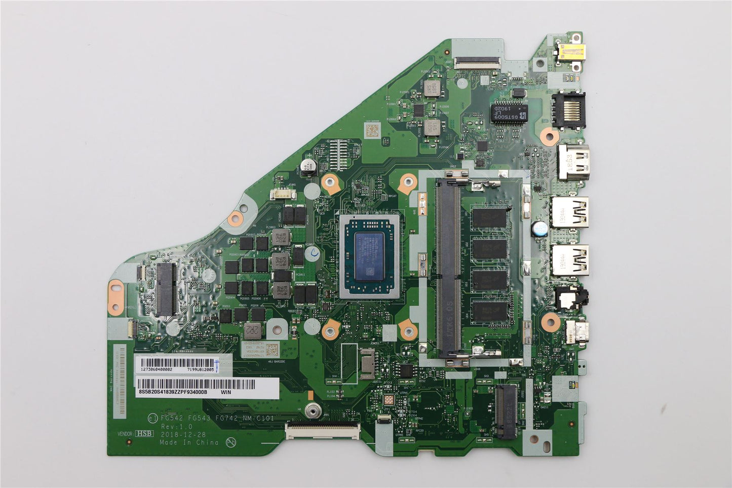 Lenovo IdeaPad L340-17API Motherboard Mainboard UMA AMD Ryzen 7 3700U 5B20S41839