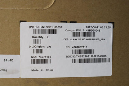 Lenovo COVER Upper Case ASM_JPN C21DH MGBL 5CB1J09097