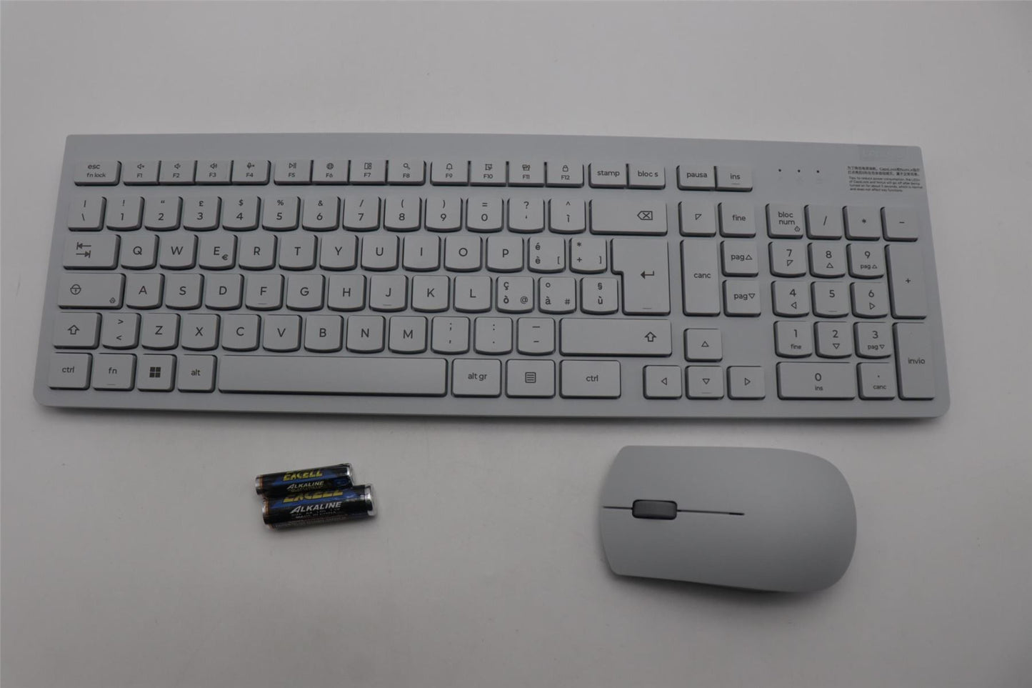 Lenovo KYB_MOUSE G-T Eos3 2.4G KM CLD IT 5KM0U87901