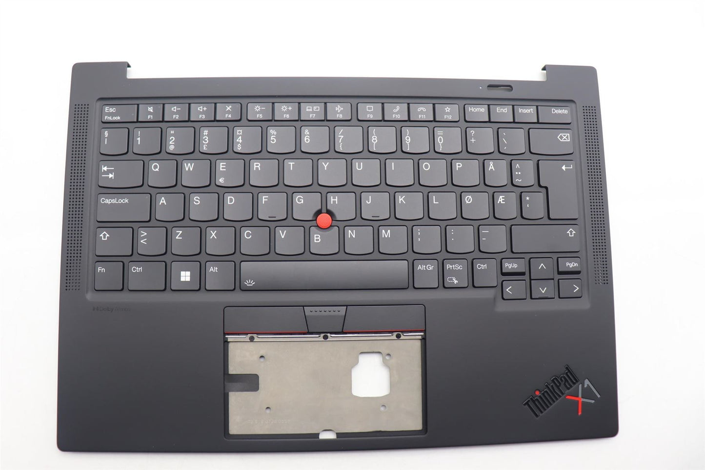 Lenovo ThinkPad X1 11th Gen Keyboard Palmrest Top Cover Norwegian 5M11H62670