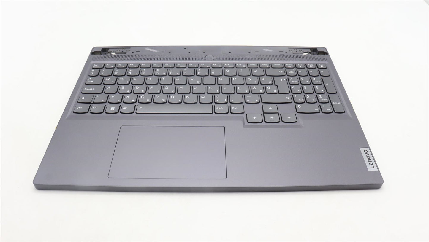 Lenovo Slim 5 16IRH8 Palmrest Cover Touchpad Keyboard Hungarian 5CB1L60063