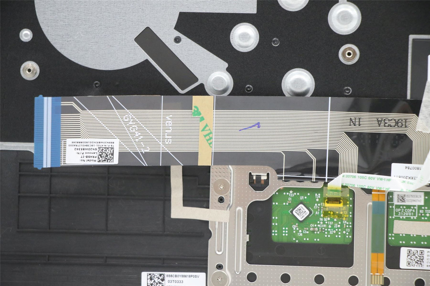Lenovo Upper C81YH PL_BLK FP BLKB_ITA 5CB0Y88512
