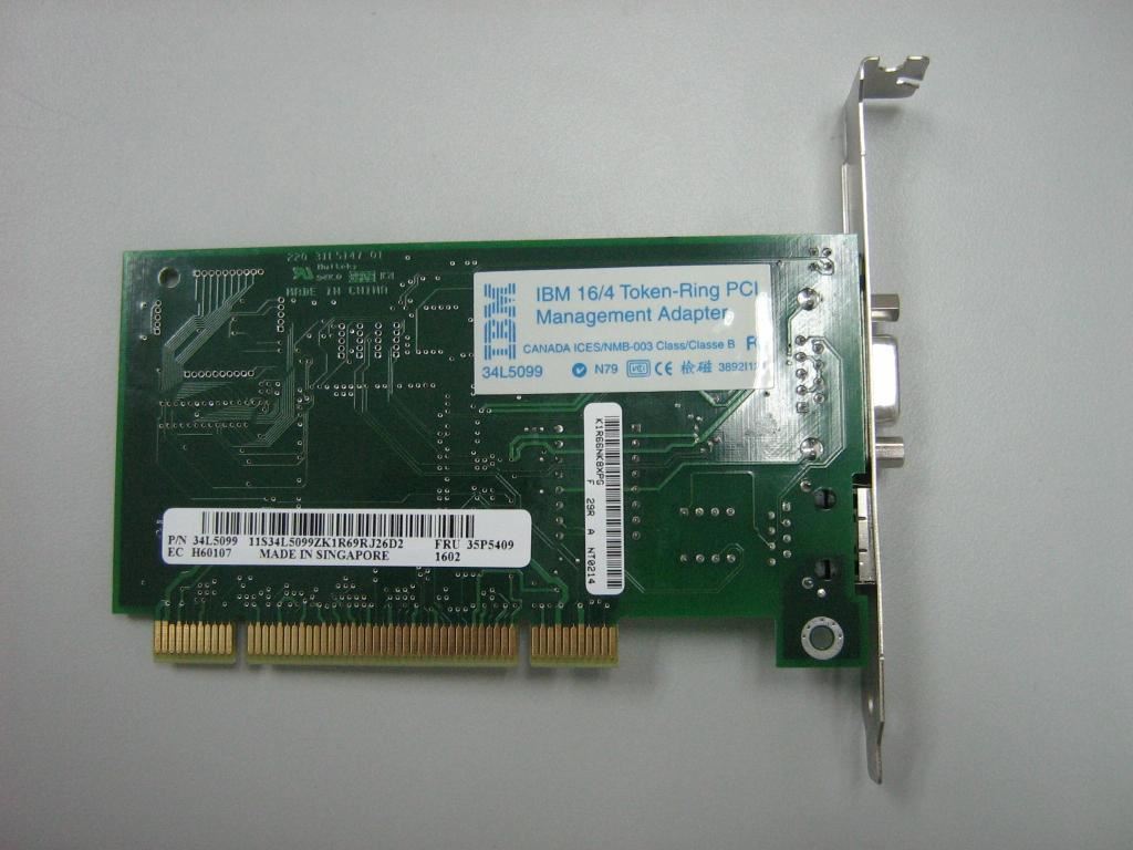 Lenovo PCI99 WOL/FRU PCI Board 35P5409