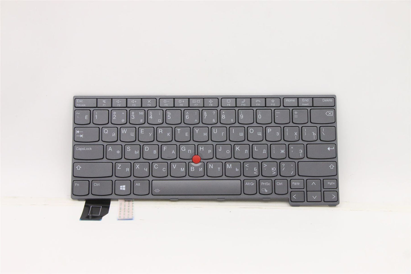 Lenovo ThinkPad X13 Gen 2 Keyboard Russian Grey Backlit 5N21A21976
