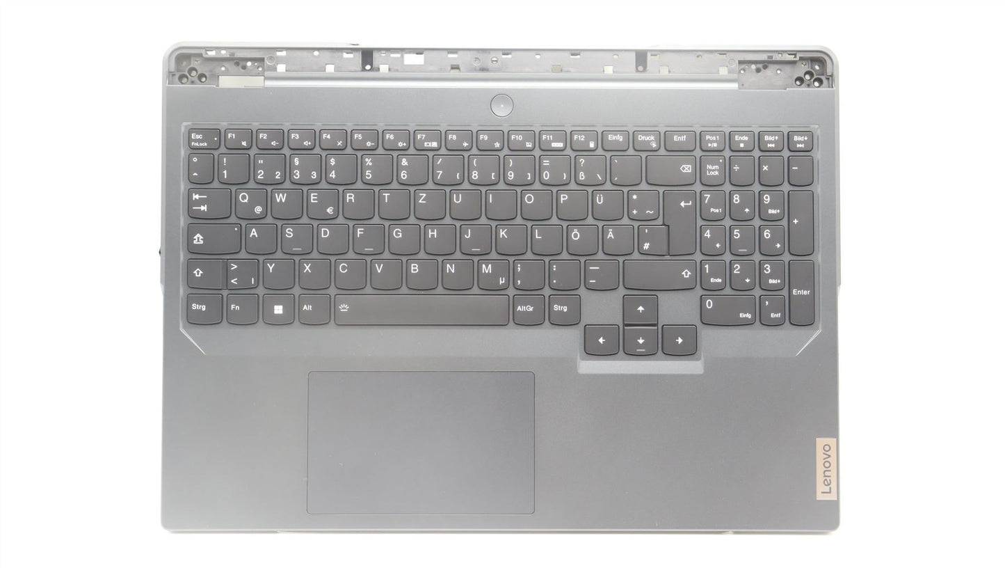 Lenovo Legion 5 16ARX8 Palmrest Cover Touchpad Keyboard German 5CB1L54627