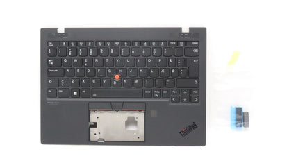 Lenovo ThinkPad X1 Gen 2 Keyboard Palmrest Top Cover Danish Black 5M11H41650