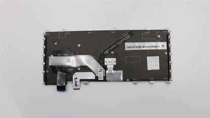 Genuine Lenovo ThinkPad Yoga 370 Keyboard Lithuanian Silver Backlit 01EN466