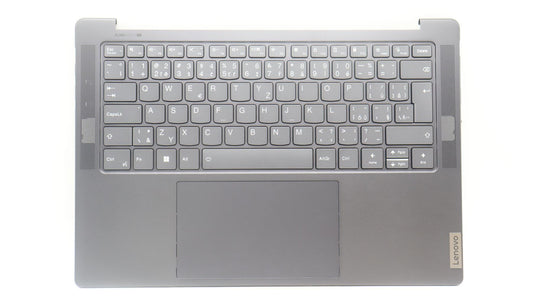 Lenovo Yoga 7 14ARP8 Palmrest Cover Touchpad Keyboard Storm Grey 5CB1L50247