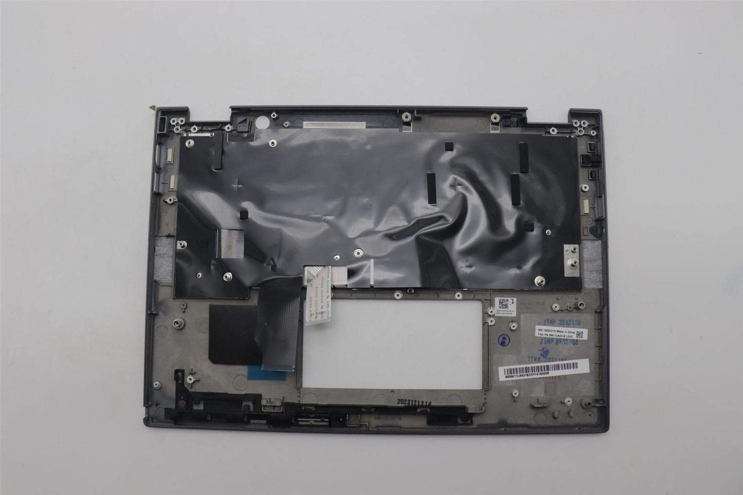 Lenovo ThinkPad X13 Gen 4 Keyboard Palmrest Top Cover Danish Grey 5M11L64318