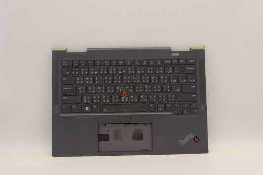 Lenovo ThinkPad X1 7th Gen Keyboard Palmrest Top Cover Storm Grey 5M11H45789