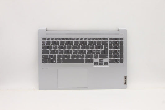Lenovo Pro 5 Pro-16ACH6 Keyboard Palmrest Top Cover Norwegian Silver 5CB1C74921