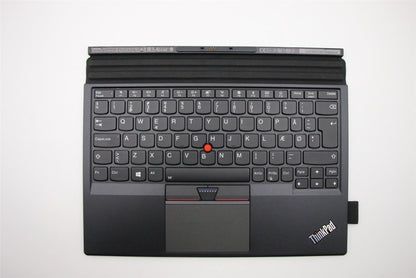 Lenovo ThinkPad X1 2nd Gen Dock Keyboard Palmrest Touchpad Danish Black 01AY110