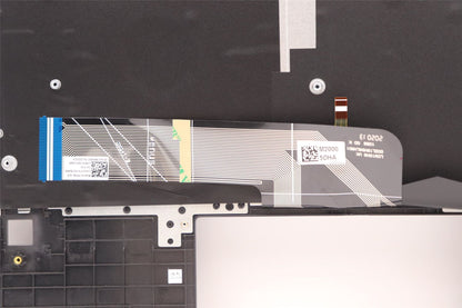 Lenovo IdeaPad 5 14IAU7 Keyboard Palmrest Top Cover Nordic Grey 5CB1H79898