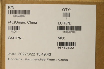 Lenovo FRU P14SG3_B_SHEET_W_MIC_ASSY 5B30Z38935