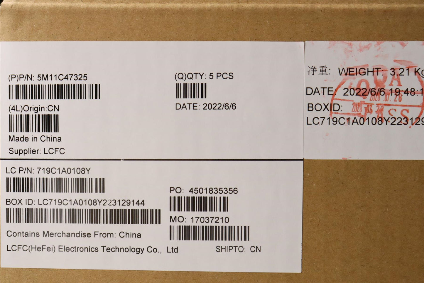 Lenovo MECH_ASM KB C POR(PMX)PT FPR UKBK 5M11C47325