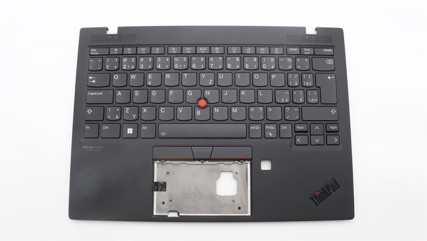 Lenovo ThinkPad X1 Gen 2 Keyboard Palmrest Top Cover Czech Slovakian 5M11H41648