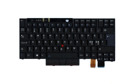 Genuine Lenovo ThinkPad 25 Keyboard Nordic Black Backlit 01HW526