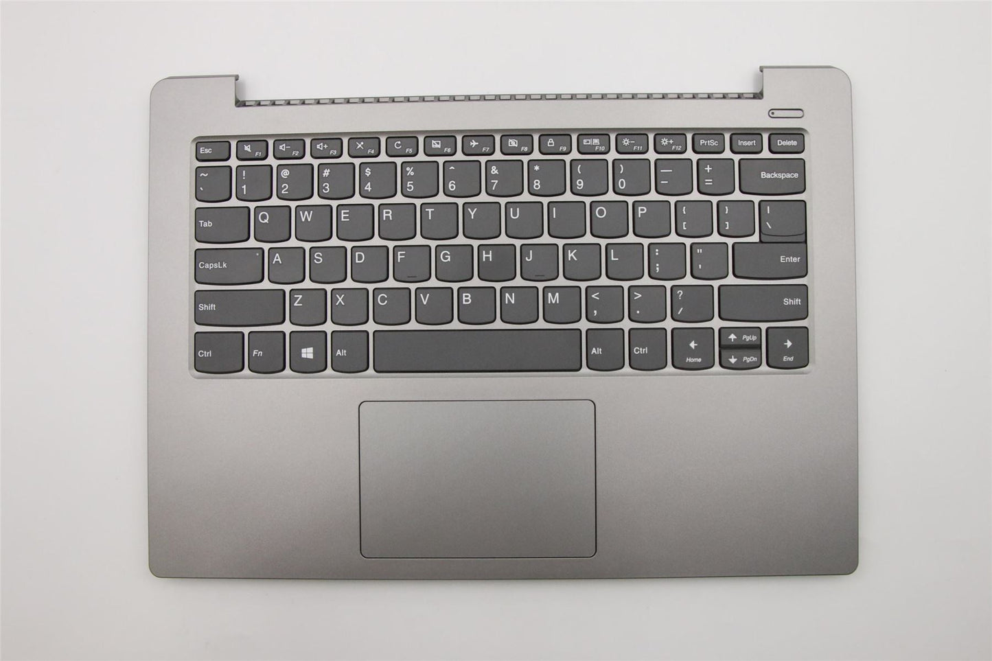 Lenovo IdeaPad 330S-14IKB Palmrest Cover Touchpad Keyboard US Grey 5CB0R57292