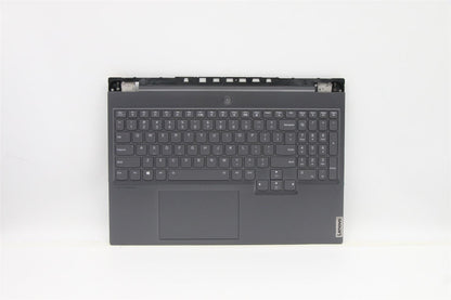 Lenovo 7 16ACHg6 Palmrest Cover Touchpad Keyboard US Storm Grey 5CB1C17309