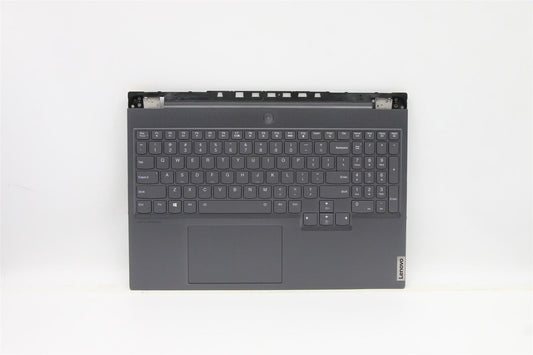 Lenovo 7 16ACHg6 Palmrest Cover Touchpad Keyboard US Storm Grey 5CB1C17309