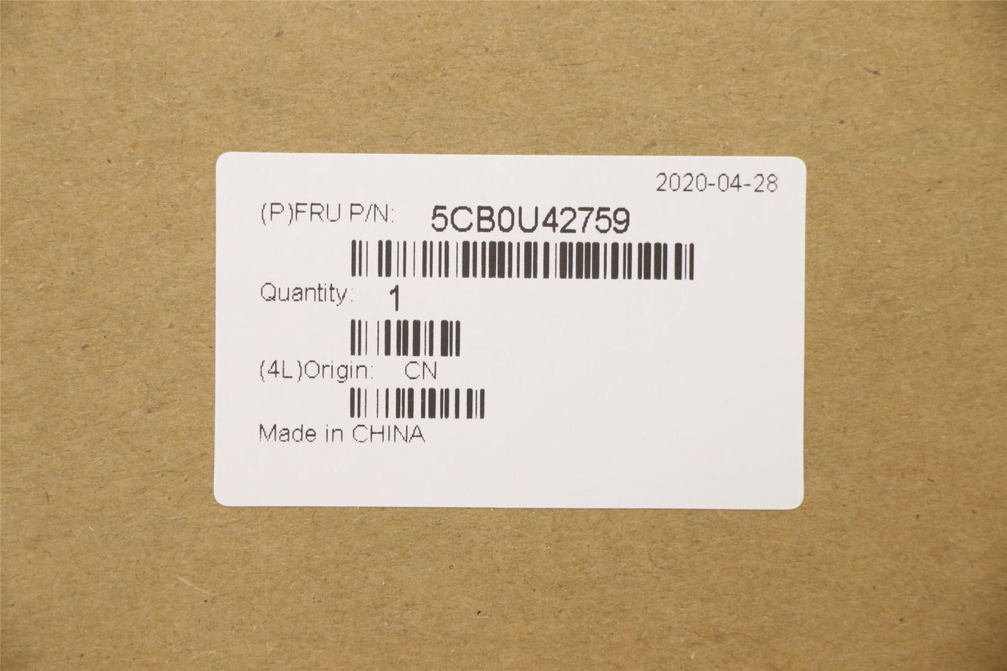 Lenovo Gaming L340-15IRH Keyboard Palmrest Top Cover UK Black 5CB0U42759